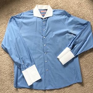 Men’s Thomas Pink button down dress shirt
